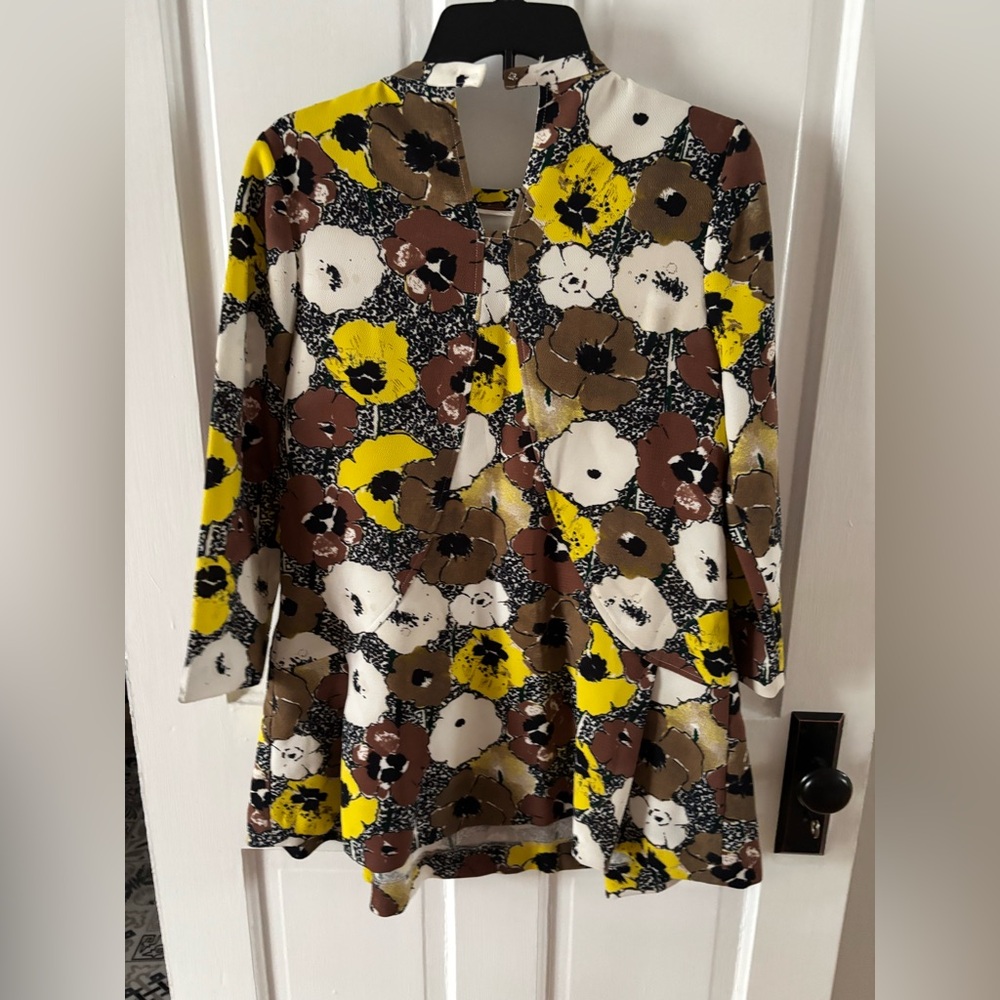 Anthropologie essential Antwerp poppy Women's Tunic- Multicolor